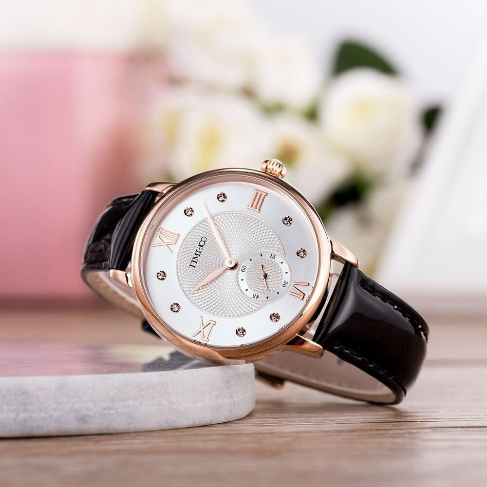 Women's Watches for Ladies Female Wrist Watch Leather Band Waterproof Thin Minim - Picture 7 of 9